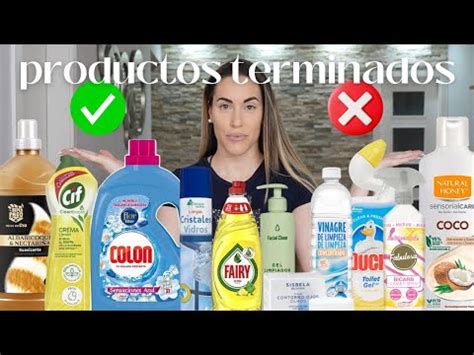 PRODUCTOS TERMINADOS LIMPIEZA DEL HOGAR Y COSMÉTICA FAVORITOS DE