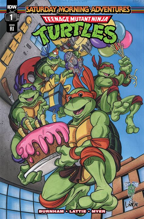 Teenage Mutant Ninja Turtles Saturday Morning Adventures 1 Cover D