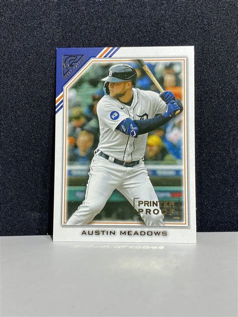 Topps Gallery Printer Proof Austin Meadows For Sale Online