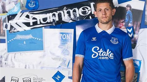 Hummel Launch Everton Fc Season Home Kit