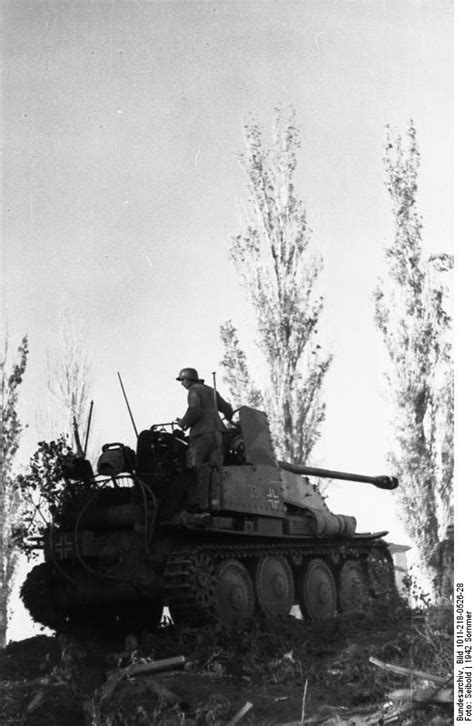 Photo Marder Iii Tank Destroyer Near Stalingrad Russia Summer 1942