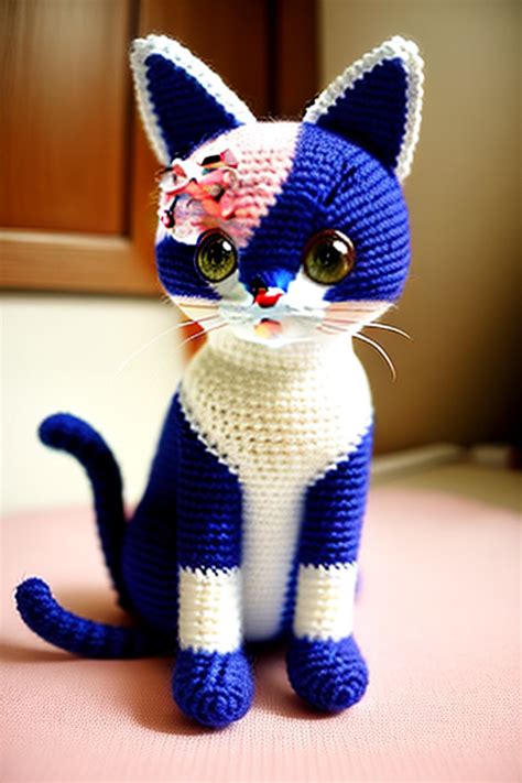 Crochet Cute Cat Amigurumi Free Pattern Amigurumi