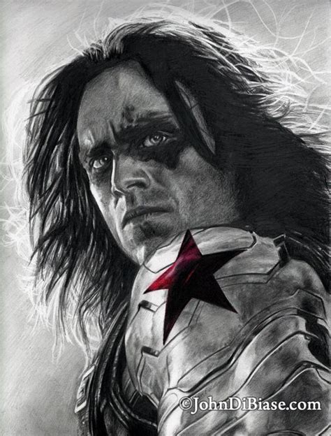 Winter Soldier Drawings