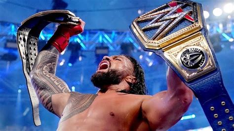 Roman Reigns' WWE Universal Championship Reign Officially Reaches ...