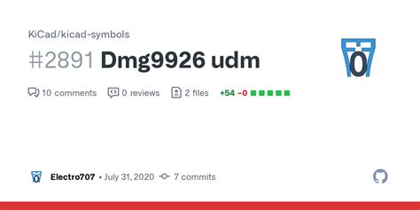 Dmg Udm By Electro Pull Request Kicad Kicad Symbols