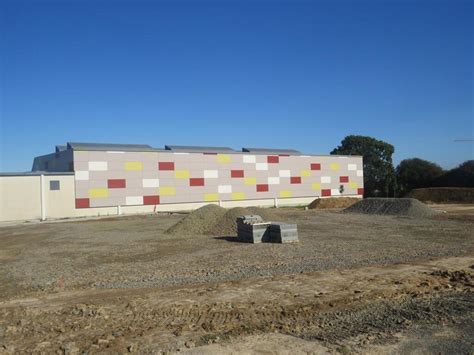 Le Chantier Des Nouveaux Terrains De Tennis A D But Sartilly Baie