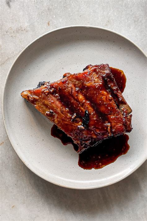 Costillas de Cerdo al Horno al Estilo Asiático