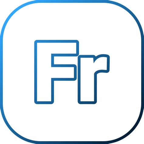 Fresco Generic gradient outline icon
