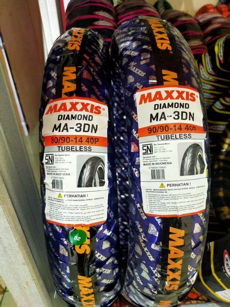 Jual SEPASANG PAKET BAN MAXXIS MA 3DN DIAMOND RING 14 80 90 90 90