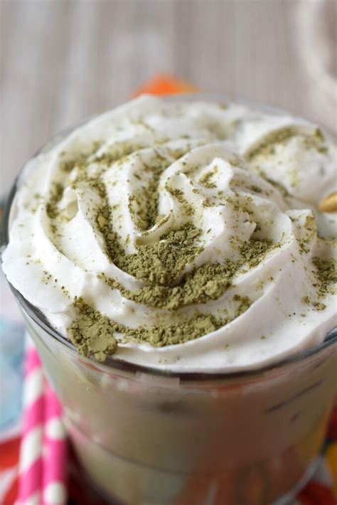 Iced Green Tea Latte Starbucks Copycat Mildly Meandering