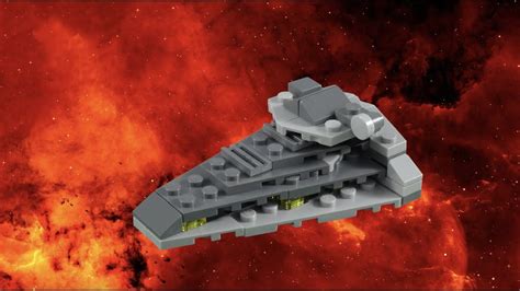 Stop Motion Build LEGO Star Wars First Order Star Destroyer Polybag