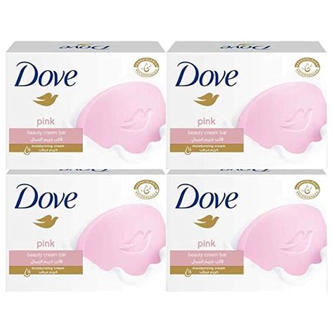 Dove Moisturising Beauty Cream Bar Soap Pink 100gm Pack Of 4