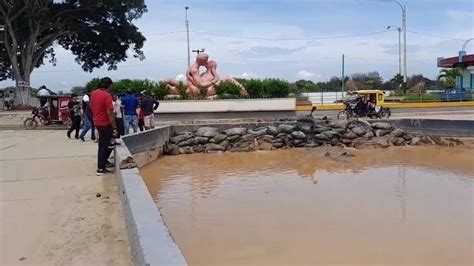 Río Tumbes Se Desborda E Ingresa A La Ciudad Tras Intensas Lluvias Por