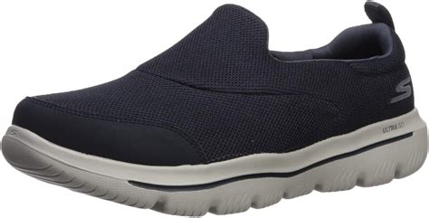 Skechers Men S GO Walk Evolution Ultra Rapids Shoe Navy Gray 10