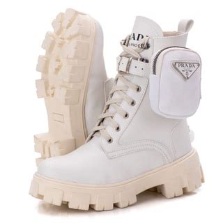 Bota Coturno Bolsinha Off White Shopee Brasil