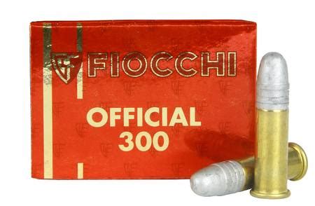 Fiocchi 22LR Official 300 40gr Lead Round Nose 984fps NZ 22 LR By Gun