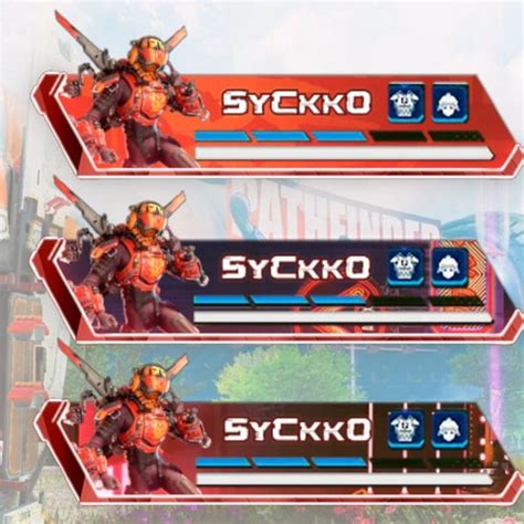 Apex Legends Custom Hud Health Bar Overlay For Streaming 4 Etsy