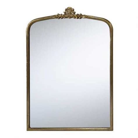 Antique Brass Vanity Mirror