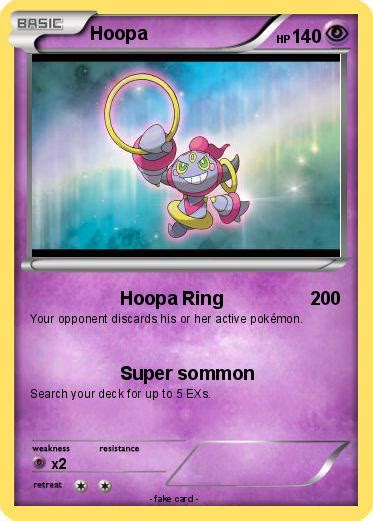 Pokémon Hoopa 498 498 Hoopa Ring My Pokemon Card