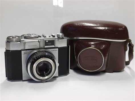 Zeiss Ikon Contina Iii 52924 35mm Selenium Metered Camera 45mm F2