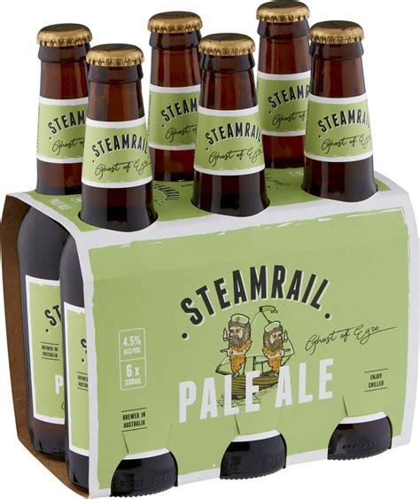 Steamrail Pale Ale Bottle 330mL Liquorland