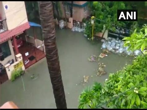 Heavy Rains Cause Waterlogging In Parts Of Tamil Nadu