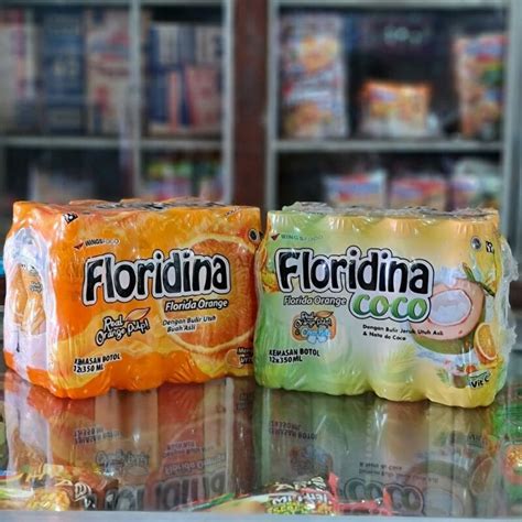 Jual Floridina Orange Coco 350ml 1 Pack Isi 12 Shopee Indonesia