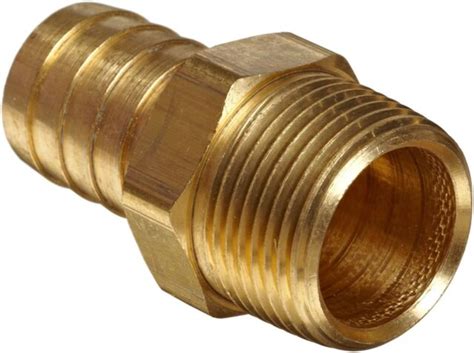 Brass Barbed Adapter 5 8 Barb X 3 4 Pipe Thread 3 Pack Ebay