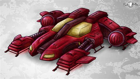 Sci Fi Sports Car By Mark Mrhide Patten On Deviantart