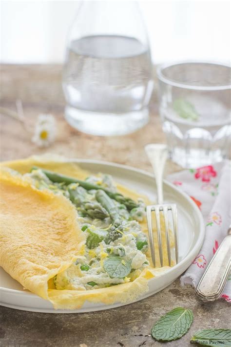 Crespelle Di Ceci Con Crema Di Ricotta E Verdure Primaverili Per Taste