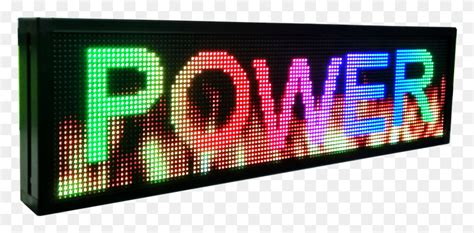 Indoor Led Sign Programmable Full Color Display Open Led Display ...