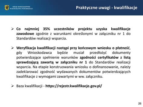 Zasady Kwalifikowalno Ci Wydatk W Projektu W Ramach Poddzia Ania Ppt