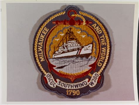 Nh 88180 Kn Insignia U S Coast Guard Cutter Southwind Wagb 280