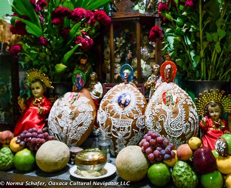 Traditional Altars: Dia de los Muertos in Oaxaca, Mexico | Oaxaca Cultural Navigator : Norma Schafer