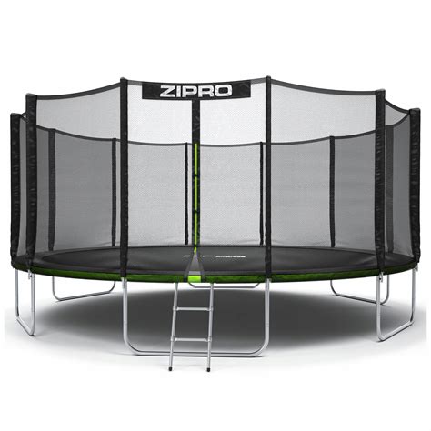 Trampolina ogrodowa z siatką zewnętrzną dla dzieci 496cm 16FT Zipro