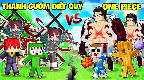 Khangg Bedwars Th Th Ch H I Chi N One Piece Vs Thanh G M Di T Qu