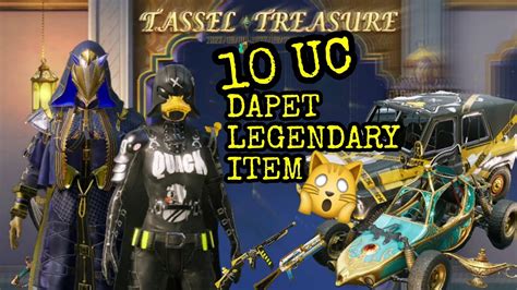 GACHA TASSEL TREASURE TERBARU MODAL 10 UC QUACK AGENT COMEBACK