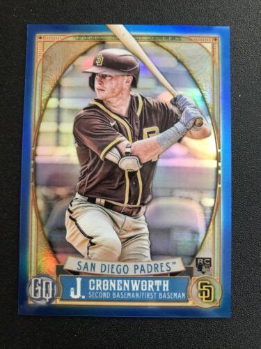 Jake Cronenworth Topps Gypsy Queen Rookie Chrome Blue Refractor