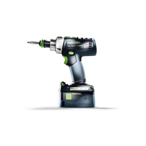 Perceuse visseuse à percussion sans fil PDC 18 4 Li Basic FESTOOL