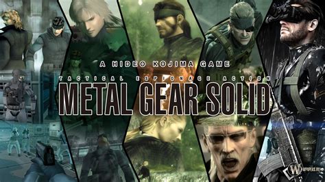 Скачать обои Metal Gear Solid Игра metal gear solid для рабочего