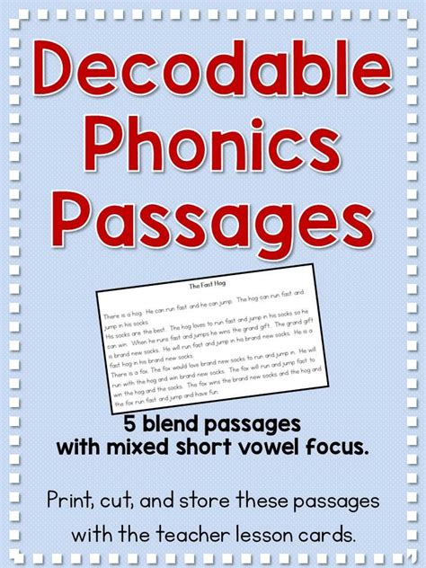 Explicit Phonics Lesson Ideas Tedy Printable Activities