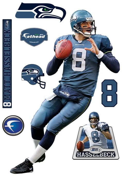 Matt Hasselbeck Fathead Nfl Wall Graphic