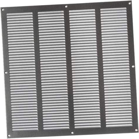 X Mm X Inch Galvanised Metal Air Vent Grille Cover With