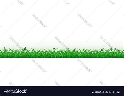 Grass border Royalty Free Vector Image - VectorStock