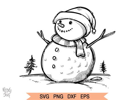 Snowman svg, Christmas svg files By Lovely Graphics | TheHungryJPEG