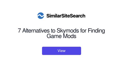 7 Alternatives to Skymods for Finding Game Mods - SimilarSiteSearch