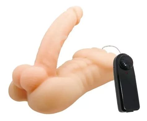 Torso Realistico Con Dildo Vibrador De Varias Velocidades Env O Gratis