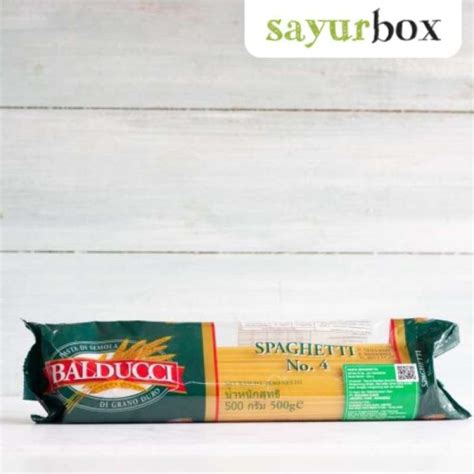 Jual San Remo Balducci Pasta Spaghetti 500 Gram Sayurbox JKT Di