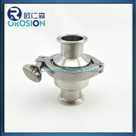 China Sanitary Ss304 Ss316 Tcclamped Nrv Check Valve Manufacturers Suppliers Factory