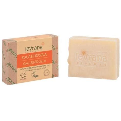 Мыло натуральное ручной работы Календула Levrana/Леврана 100г купить в ...